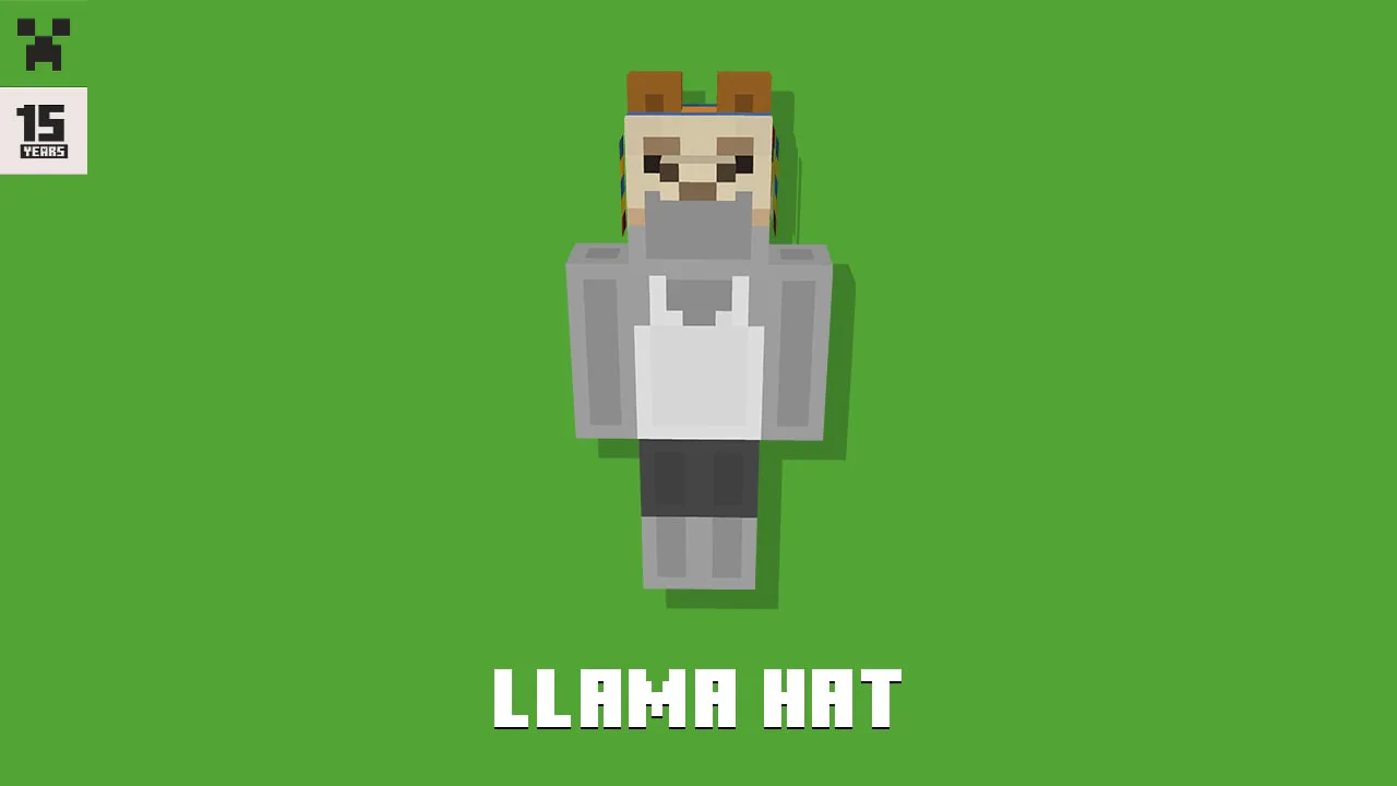 Llama Hat, today’s free Character Creator item