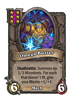 Omega Buster Gets Nerfed