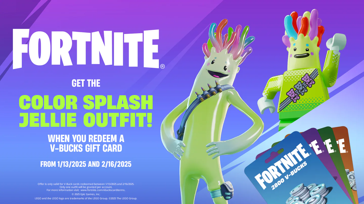 Fortnite Color Splash Jellie