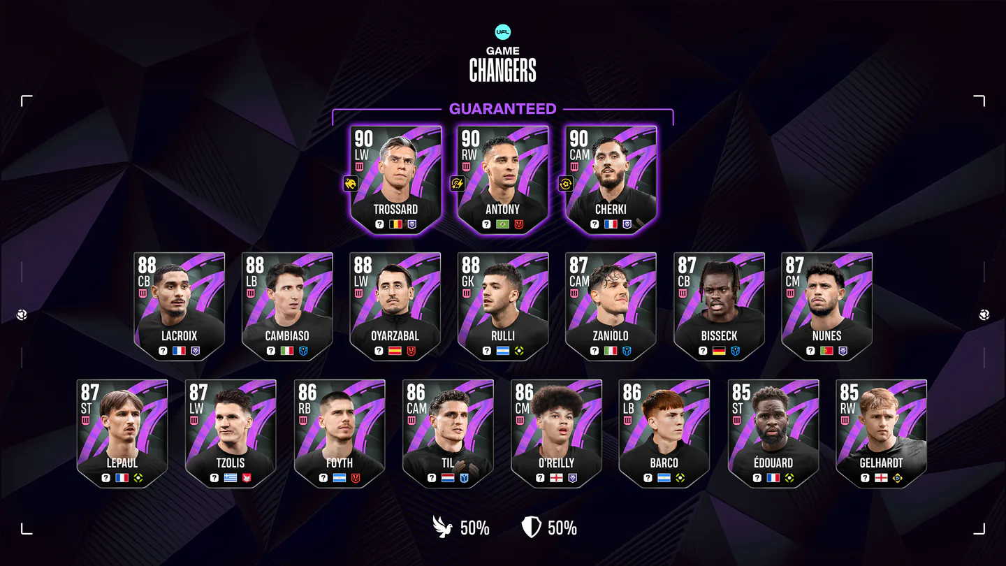 Unlock Elite Players in Game Changers Pack 2 image 001
