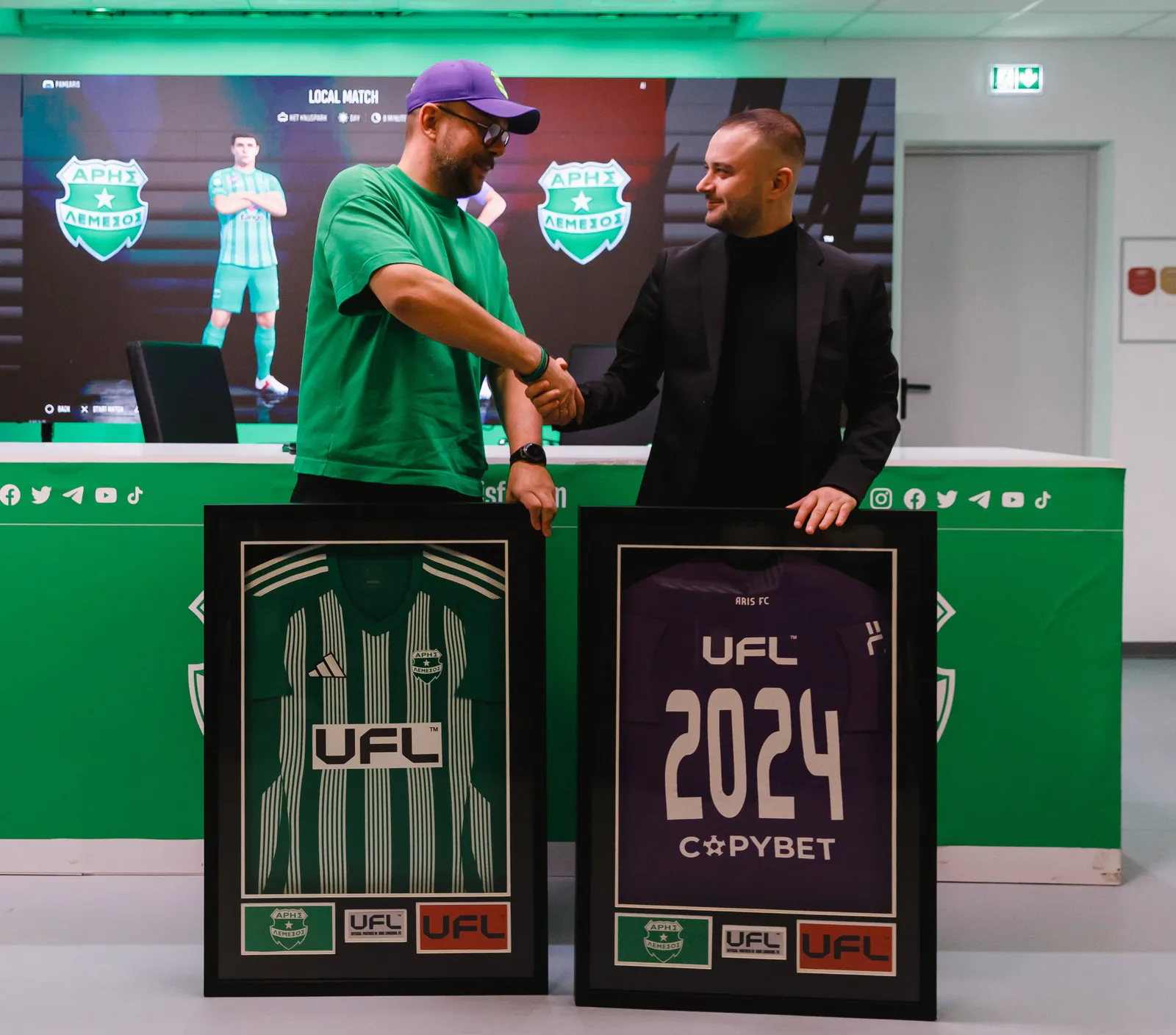 Official Kits from Aris Limassol FC Are Here!