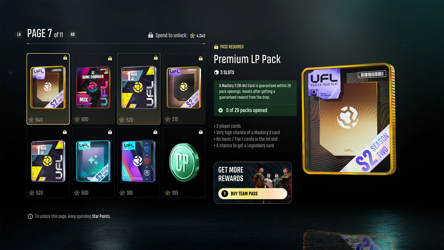 Unlock Elite Players in Team Pass image 011
