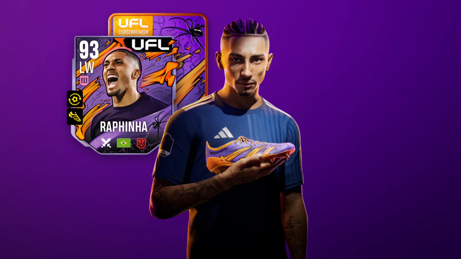 Get Raphinha's Exclusive Cursebreaker Boots