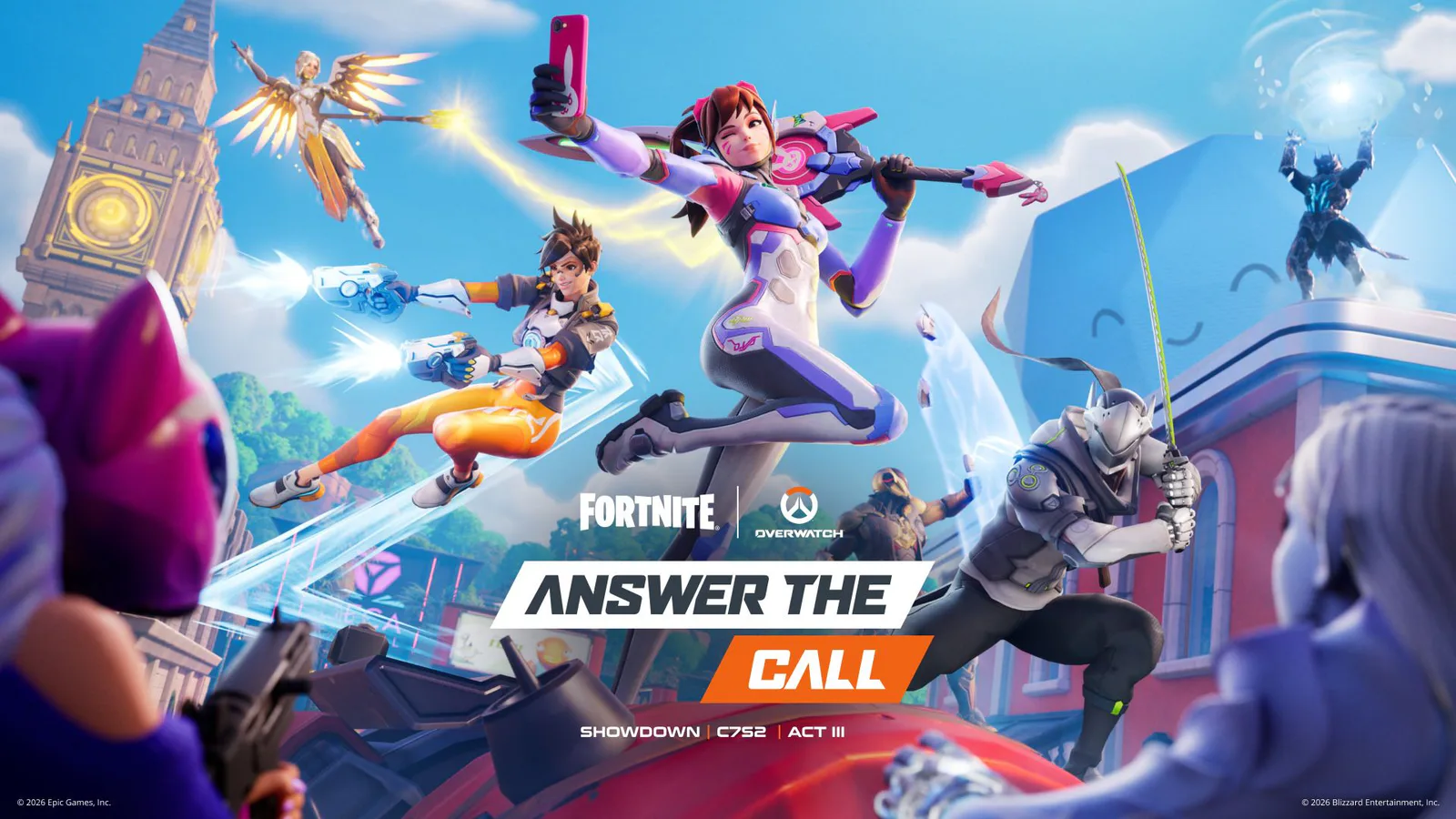 Overwatch Heroes Arrive in Fortnite