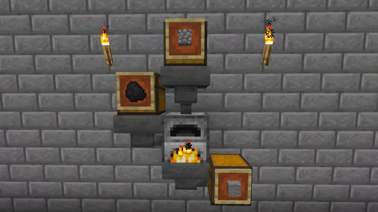 A screenshot of a crafter machine