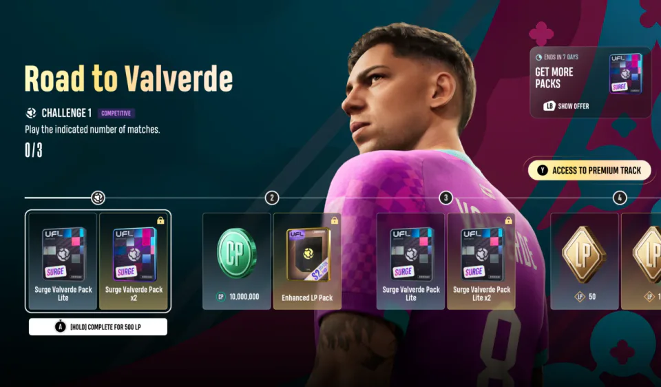 New Surge Event Is Now Live in UFL: Complete Challenges and Add Federico Valverde to Your Squad image 003