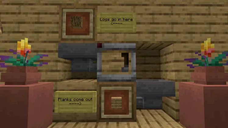 A screenshot of a crafter machine