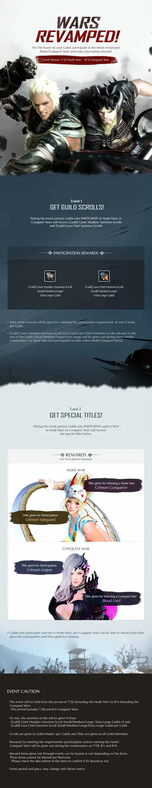 BDO - Wars Revamped