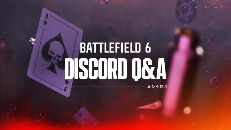 Siege of Vegas and Season 5 Battlefield Discord Live Q&A on October 20