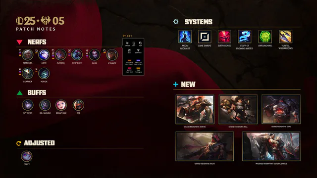 25.05 Patch Notes image 001