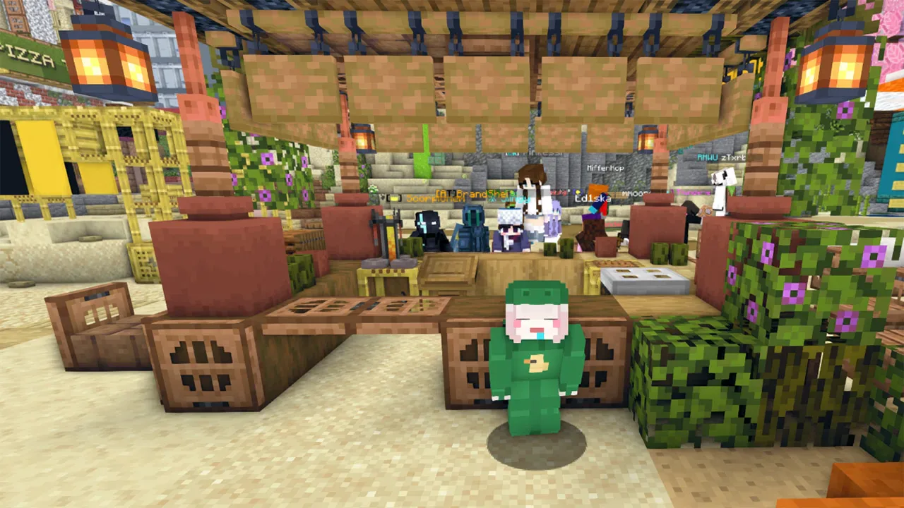The Party Garden filled with lots of people