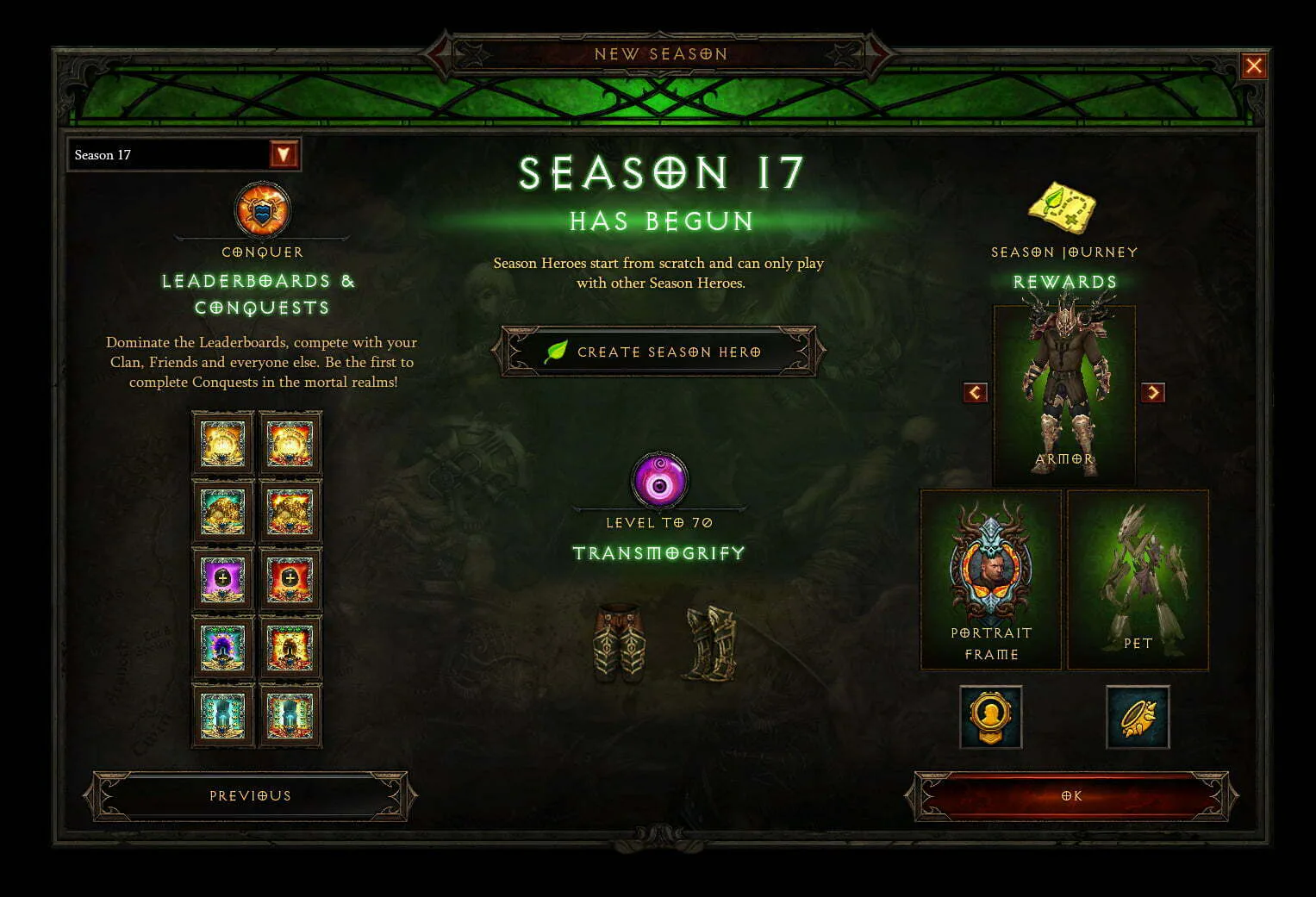 Season 17 Launch and Patch 2.6.5 Enhancements