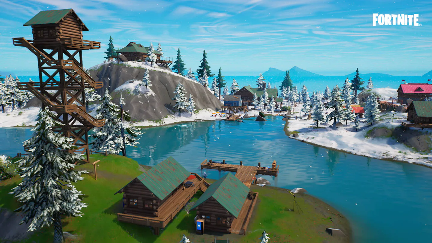 Fortnite Snow Biome