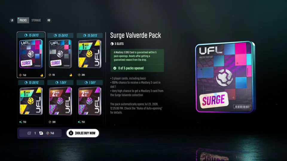 New Surge Event Is Now Live in UFL: Complete Challenges and Add Federico Valverde to Your Squad image 004