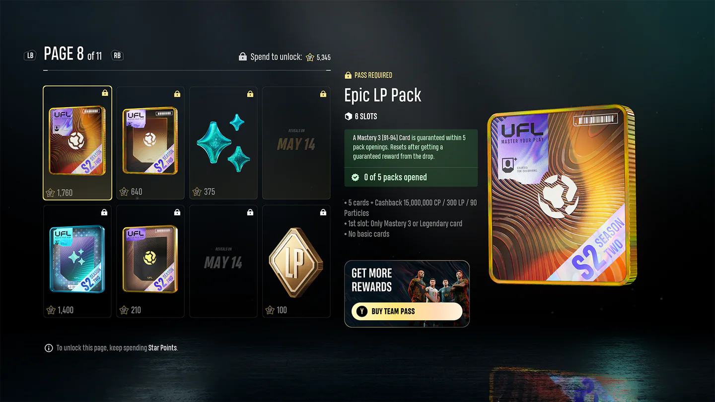 Unlock Elite Players in Team Pass image 012