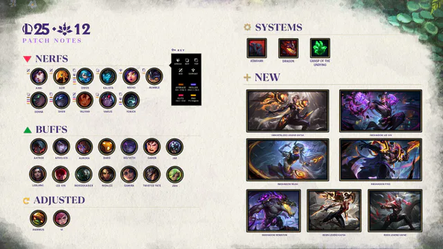 25.12 Patch Notes image 001