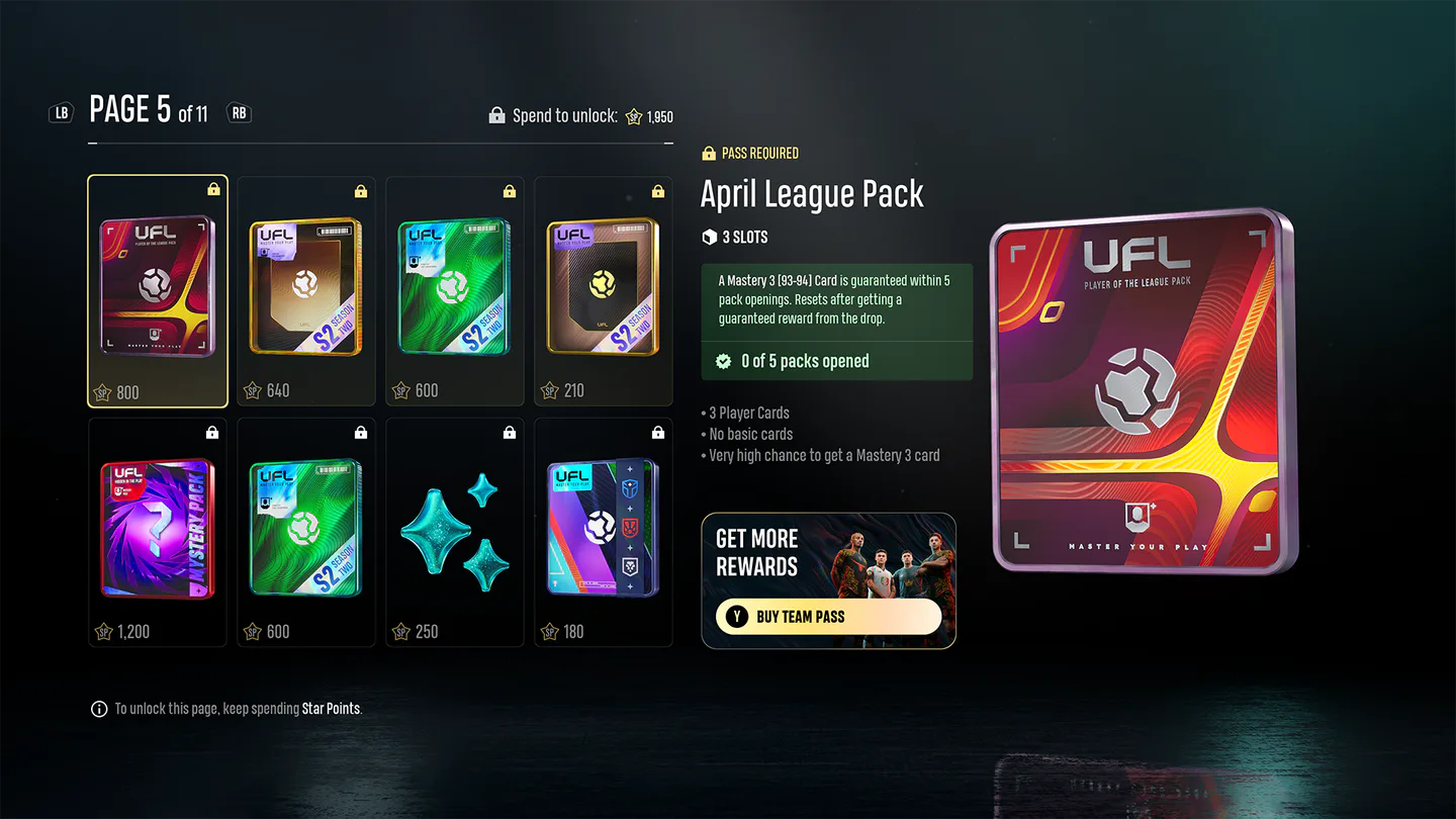 Unlock Elite Players in Team Pass image 009
