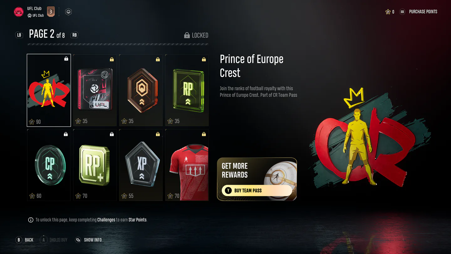 Unlock Cristiano Ronaldo with Team Pass image 002