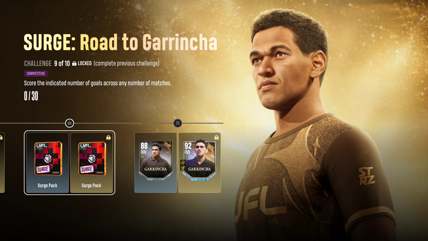 Unlock Legendary Garrincha in Surge Event image 012