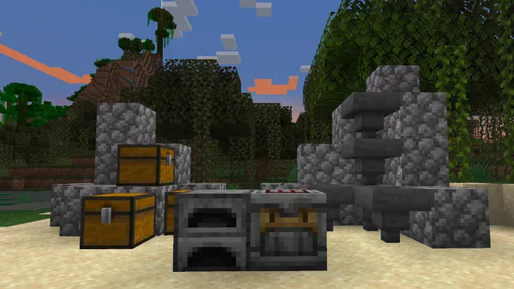 A screenshot of a crafter machine