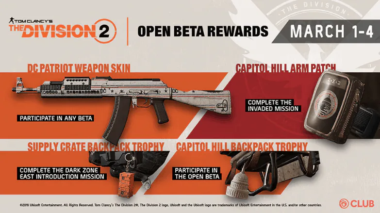 The Division 2 - OPEN BETA RELEASED !