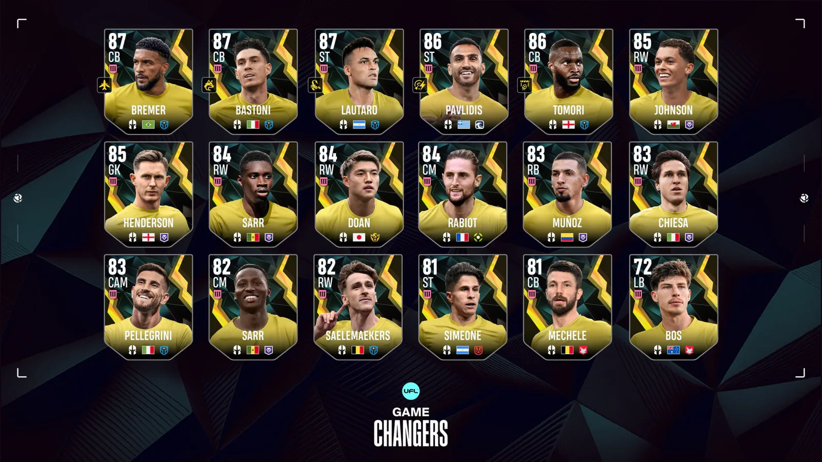 October Game Changers Pack Released