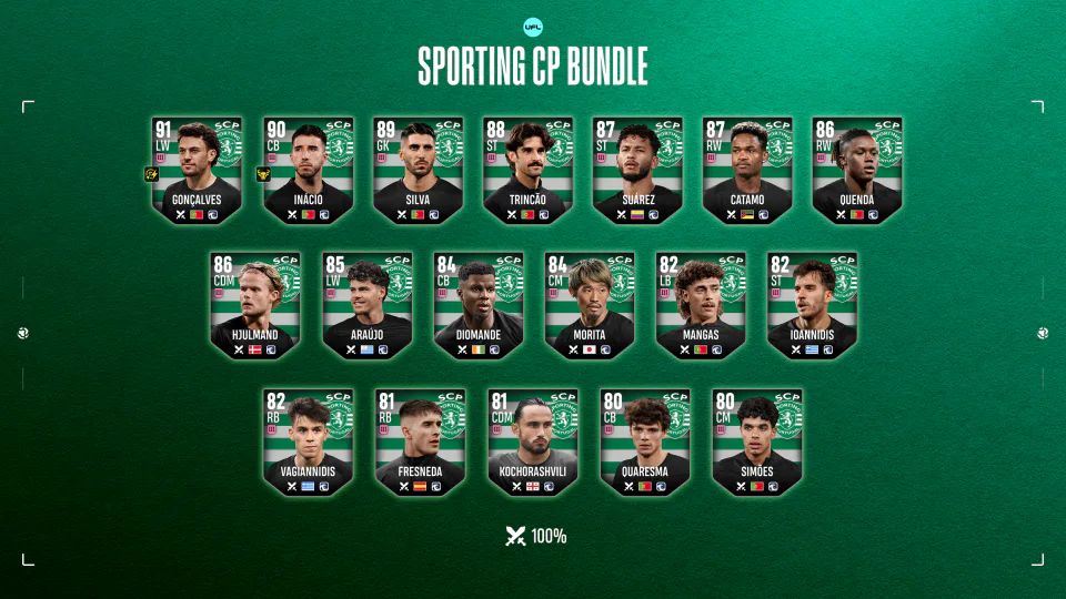 Sporting CP Bundle Is Live. A Special One-Time Offer