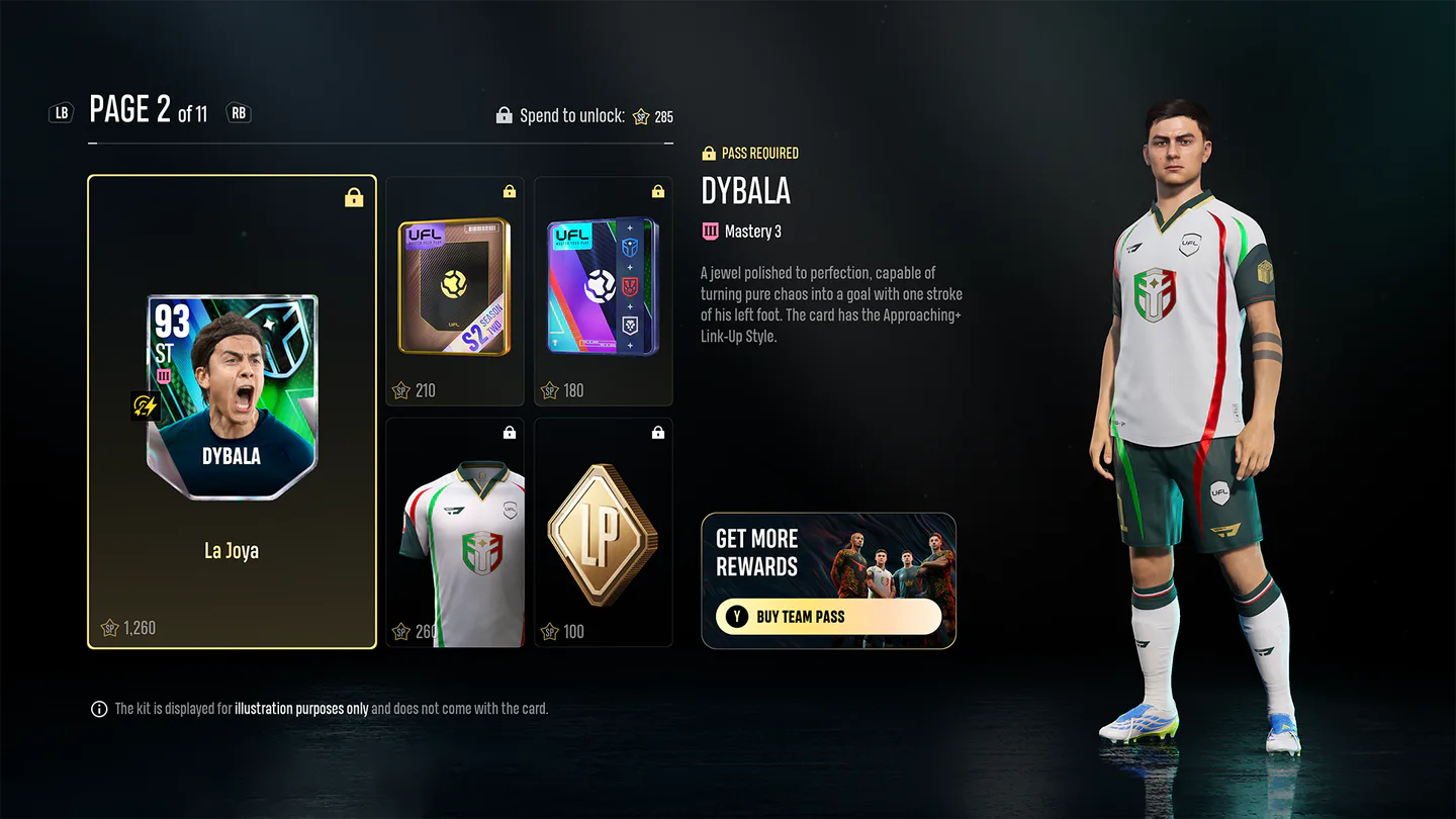 Unlock Elite Players in Team Pass image 006