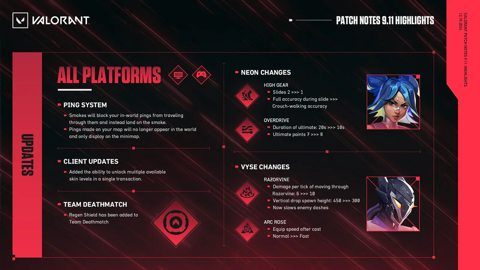 Patch Notes 9.11 Image