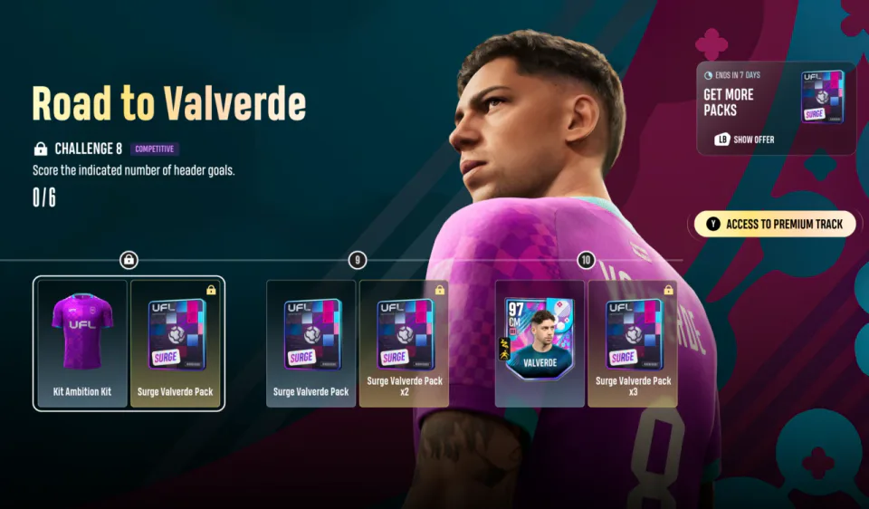 New Surge Event Is Now Live in UFL: Complete Challenges and Add Federico Valverde to Your Squad image 002