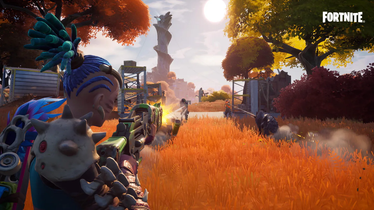Fortnite Primal Rifle In Use