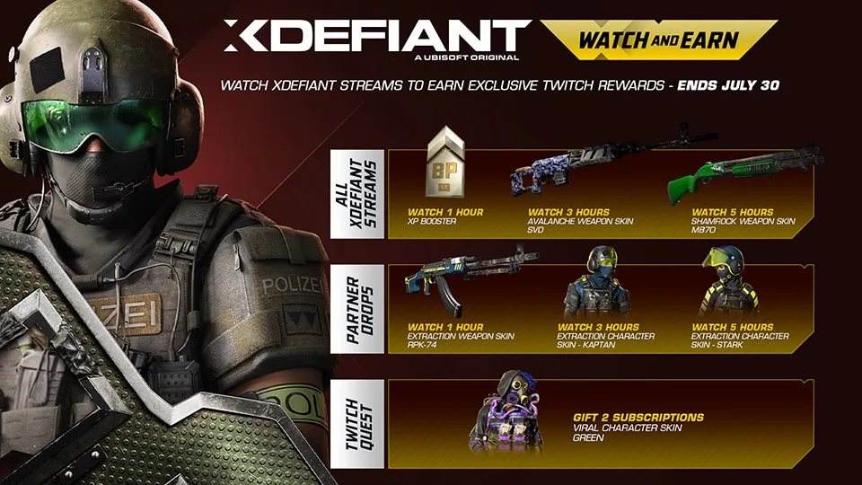 Image 1: [XD] Season 1 Twitch Rewards Announcement - 1