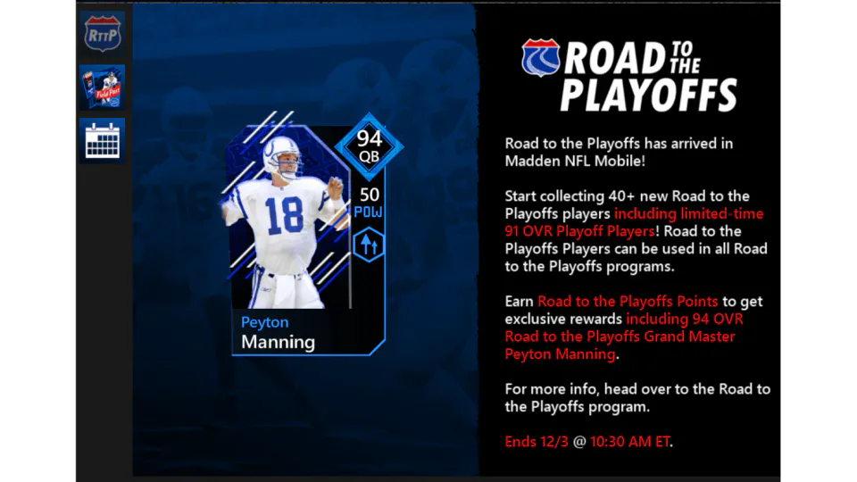 Road to Playoffs Update Enhancements and Fixes