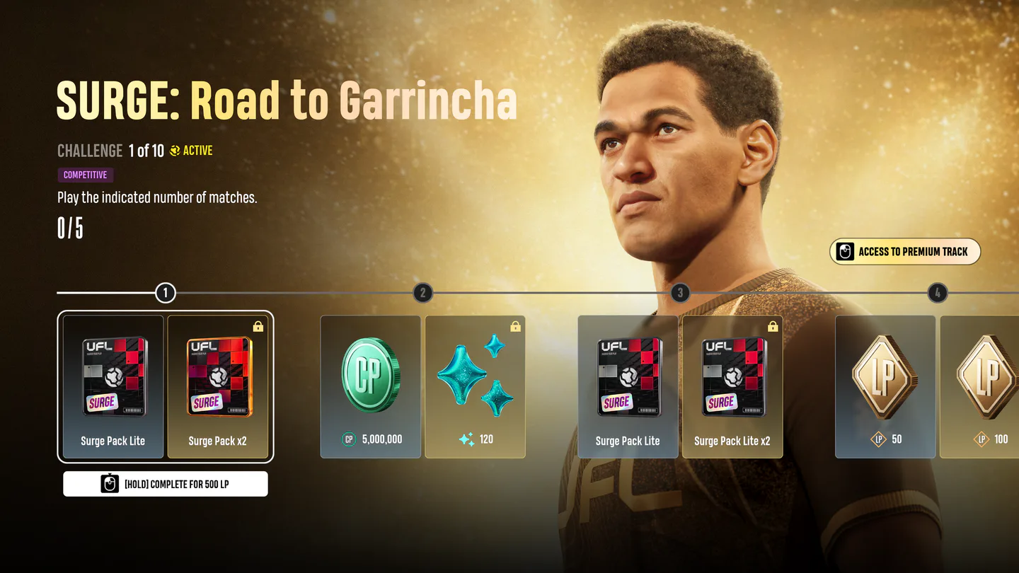Unlock Legendary Garrincha in Surge Event image 009