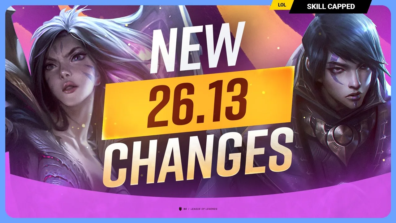 League patch 26.13 guide: changes ranked players should check first thumbnail