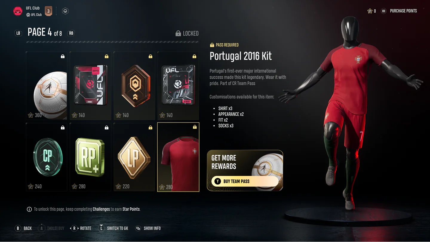 Unlock Cristiano Ronaldo with Team Pass image 004