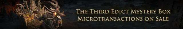 Discounts on Third Edict Mystery Box artwork