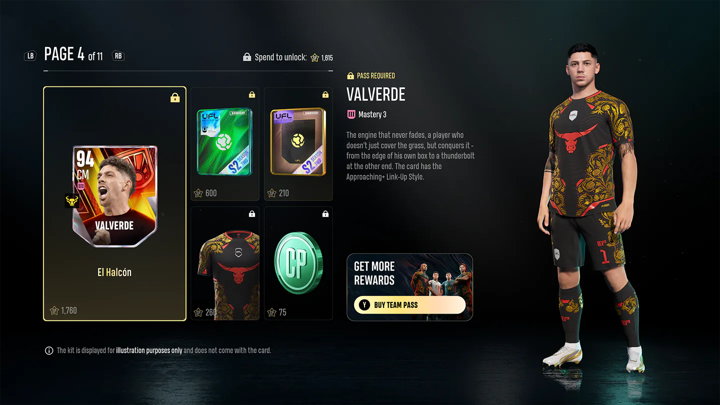 Unlock Elite Players in Team Pass image 008
