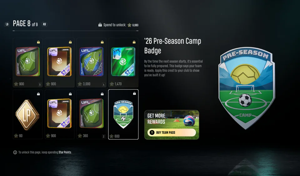 Build Up! Pre-Season Camp Team Pass Is Now Available in UFL image 008