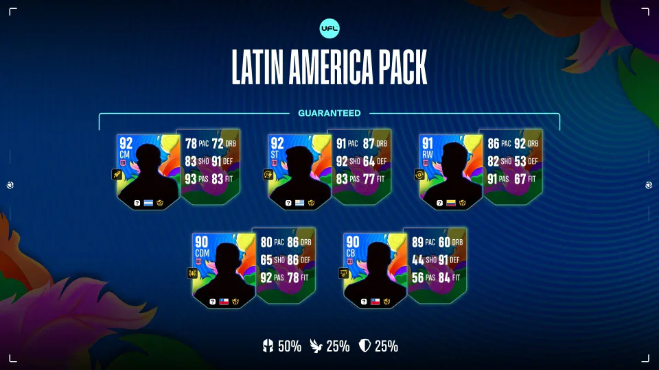 Latin American Pack Weekend Drop!