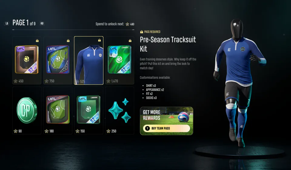Build Up! Pre-Season Camp Team Pass Is Now Available in UFL image 001