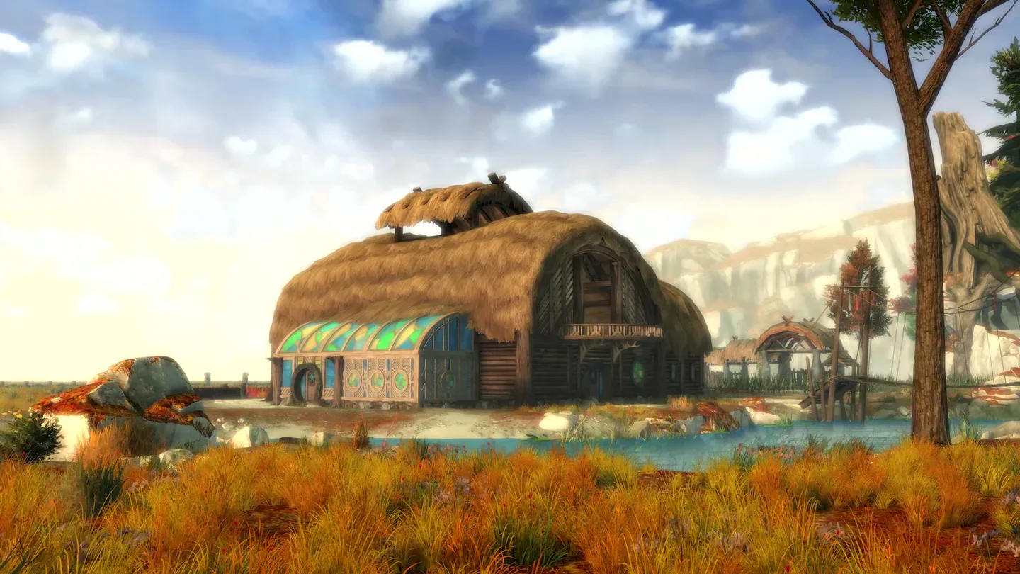 A homestead in Guild Wars 2 Janthir Wilds