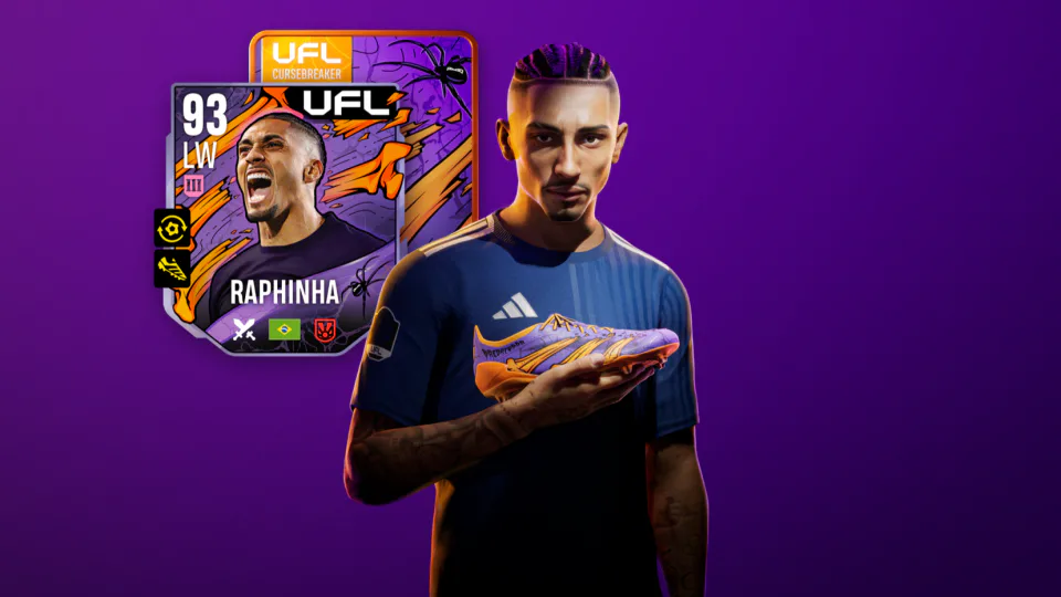 Inspired by Halloween: Raphinha and adidas x UFL present the Predator Cursebreaker