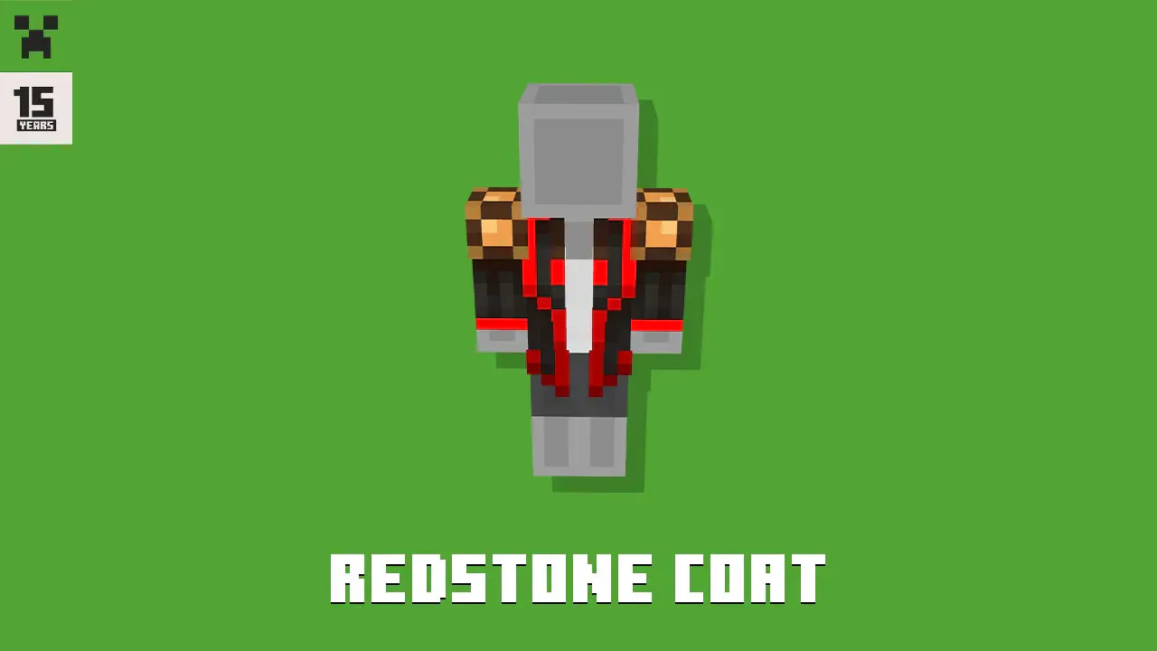 Redstone Coat, today's free Character Creator item