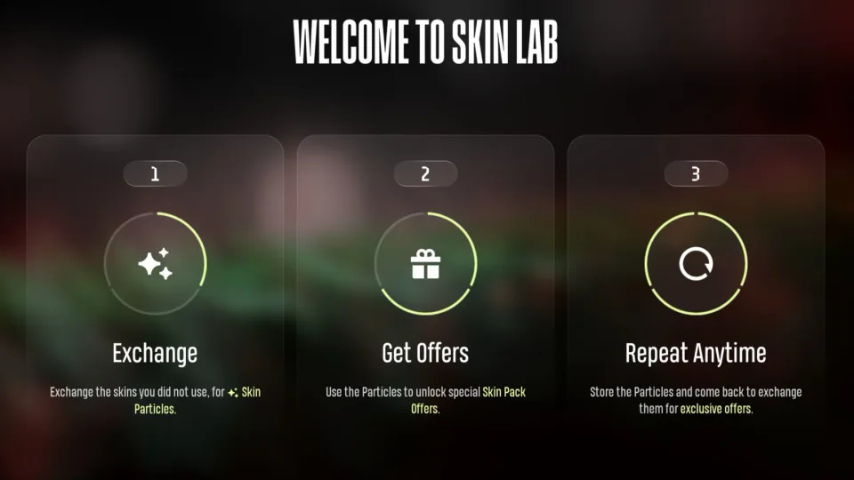 Skin Lab — a new feature in UFL. Choose. Customize. Win.