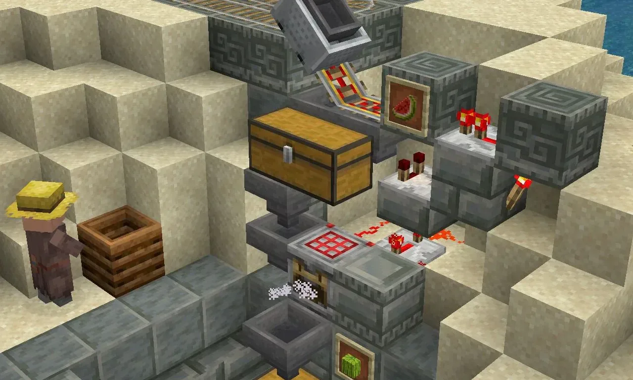 A screenshot of a crafter machine