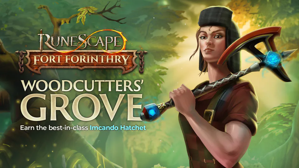 Unlock the T80 Imcando Hatchet and New Trees in Woodcutter's Grove