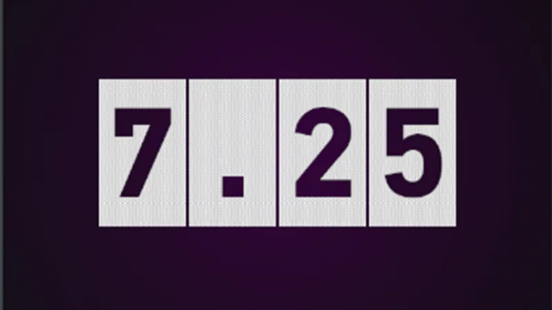 Gameplay Update 7.25