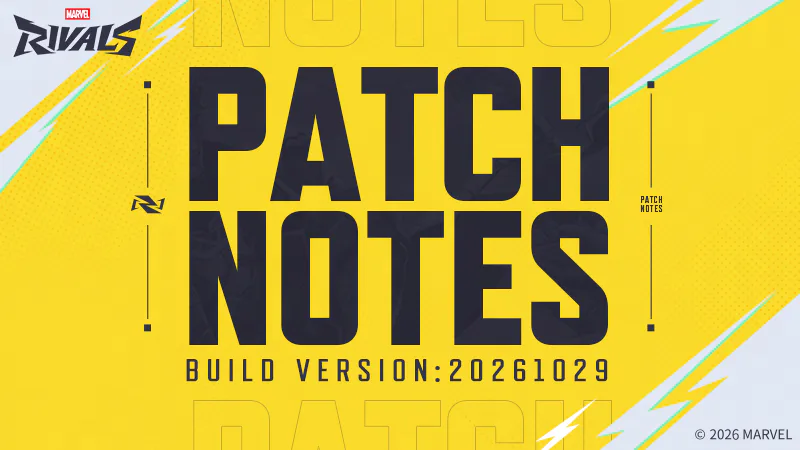 Version 20261029 Patch Notes